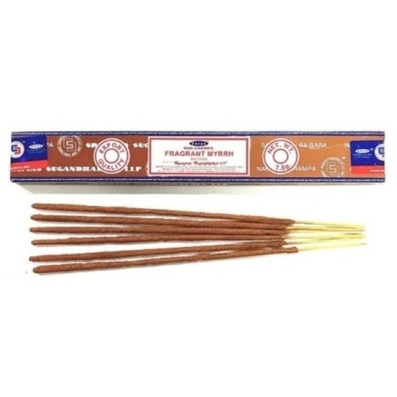 INCENSO FRAGRANT MYRRH SILVER-MINI C/ 7,5 GRAMAS UN. GUDA INCENSOS