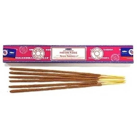 INCENSO INDIAN ROSE SILVER-MINI C/ 7,5 GRAMAS UN. GUDA INCENSOS