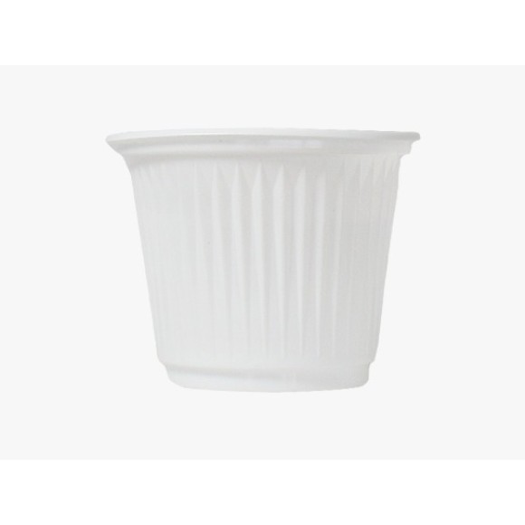 COPO CAFEZINHO PLASTICO DESCARTAVEL 50ML BRANCO C/100PCS UN. FORFEST