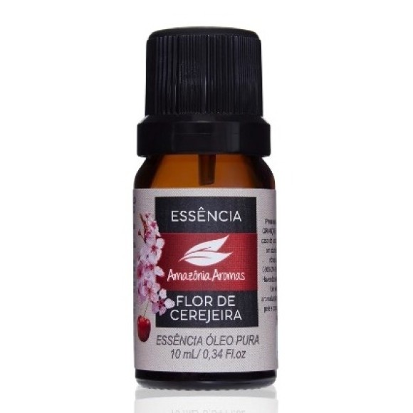 ESSENCIA OLEOSA AMAZONIA AROMAS 10ML FLOR DE CEREJEIRA UN.