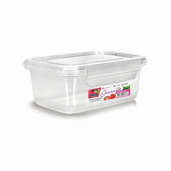 CAIXA C/TRAVA TRANSP. 750ML UN.