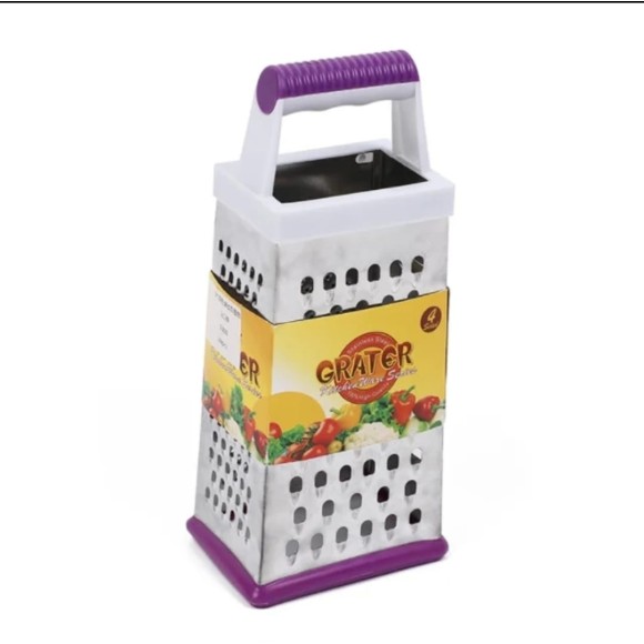 RALADOR INOX 4 FACES 24CM UN. TOP IMPORTADORA
