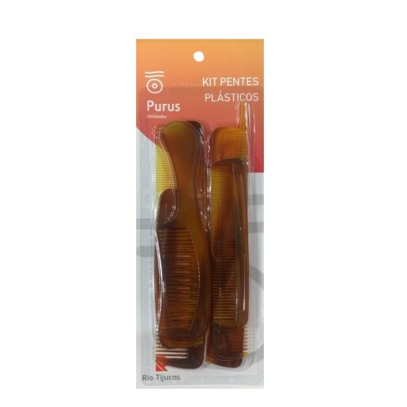 PENTE PLASTICO C/6PCS UN. RIO TIJUCAS