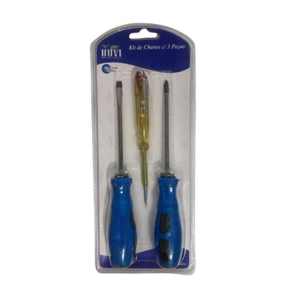 CHAVES FENDA 2PCS 4"+ CHAVE PHILIPS UN.