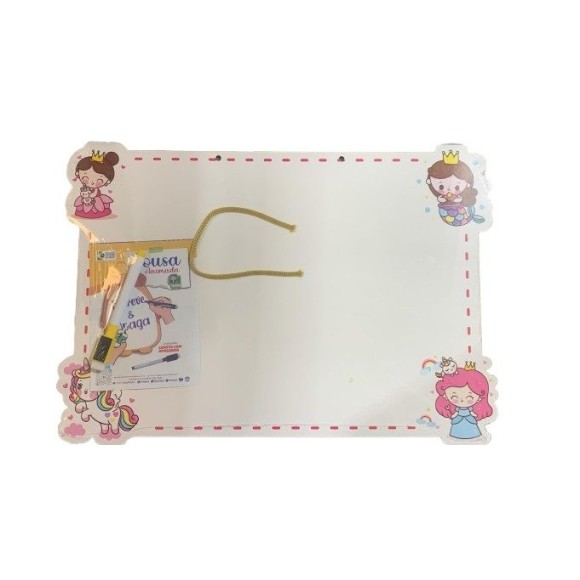 LOUSA ANIMADA 40CM MDF 3MM GRATIS 1 APAGADOR E 1 CANETA UN.