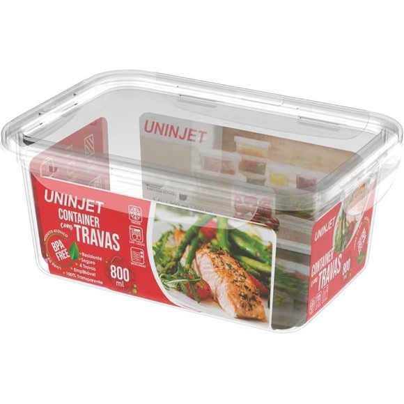 CONTAINER C/ TRAVA PRIME 800ML UN.