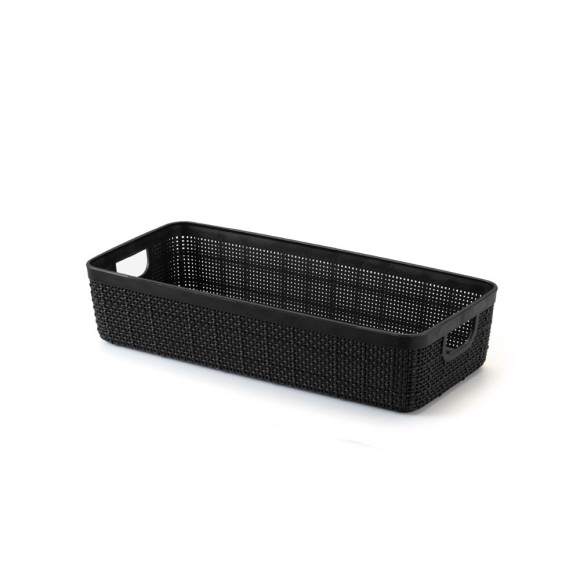 CESTO ORGANIZADOR 1,7LTS PRETO UN.