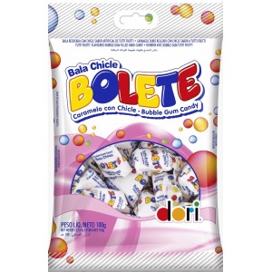 BALA BOLETE TUTTI FRUTTI 100G UN.