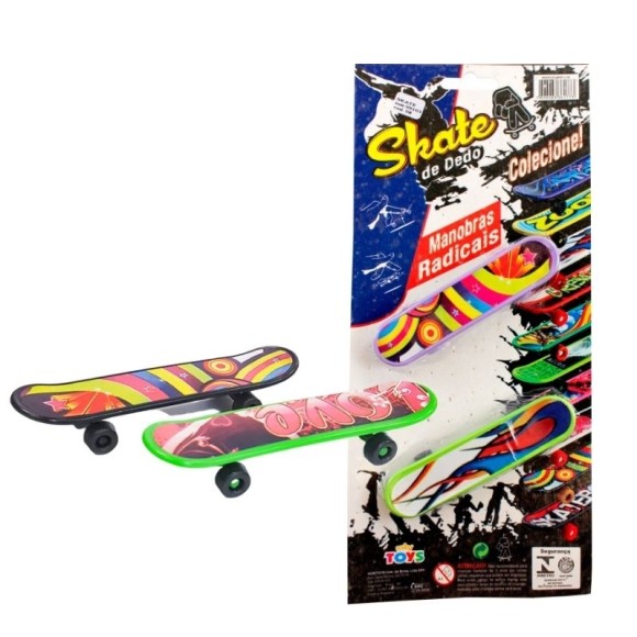 SKATE DE DEDO C/2 PCS UN.