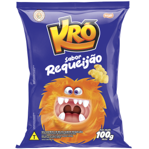 Salgadinho Kro Sabor Requeijao 100G