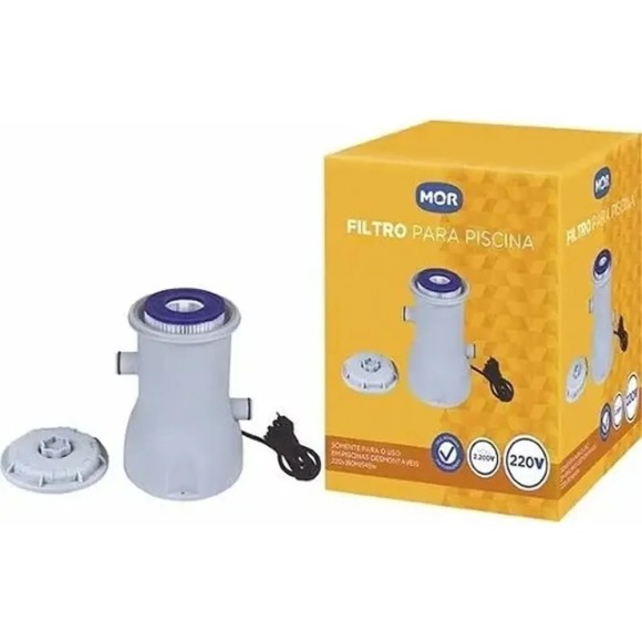 FILTRO PARA PISCINA 220V 2.200L/H UN.