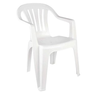 CADEIRA DE PLASTICO BELA VISTA BRANCA UN.