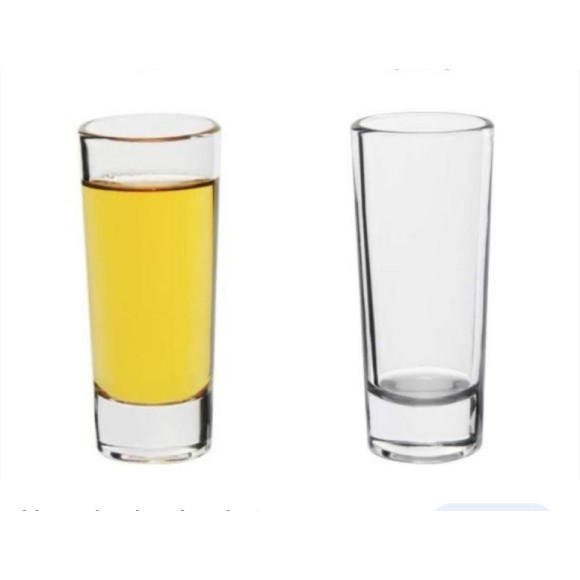 COPO CHUPITO ARTICO 50ML DE VIDRO UN. EUROVIDROS