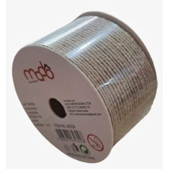 FITA PARA LACO SINTETICA POLIESTER 4CMX1,8M UN. MADO
