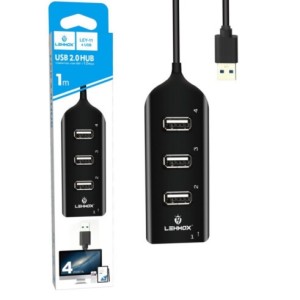 ADAPTADOR 1M USB 4 PORTAS 4 EM 1 MFP.X