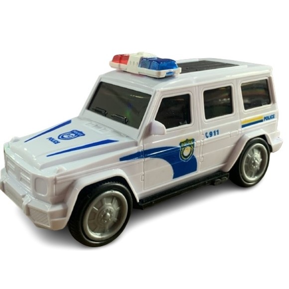 BRINQUEDO CARRINHO DA POLICIA POLICE CAR A PILHA UN. JMD IMPORTS