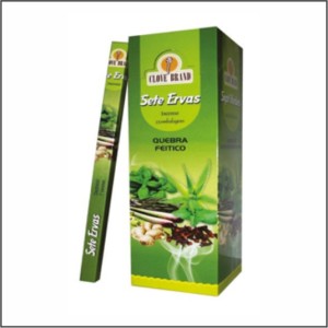 INCENSO SETE ERVAS C/25UN