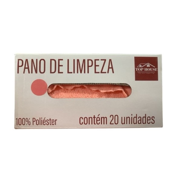 PANO PARA LIMPEZA 20X20CM 20PCS UN.