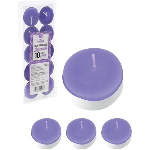 VELA P/RECHAUD COLOR C/10PCS UN. ZEIN