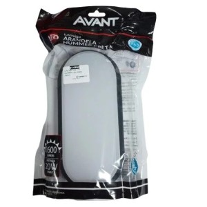 LUMINARIA ARANDELA HUMMER LED BIVOLT 6500K 20W PRETO 157940871 UN. AVANT