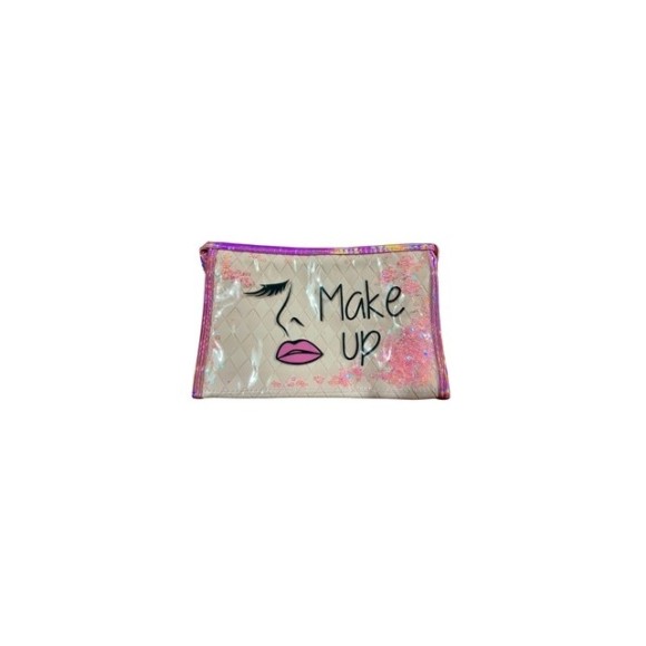 NECESSAIRE MAKE UP 20X10X9CM UN. GM GOLD