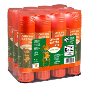COLA BASTAO PACOTE C/12PCS 21G UN.
