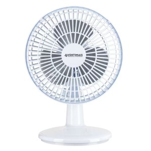VENTILADOR MINI TURBO BRANCO/PRATA 20CM 25W 220V UN. VENTIMAIS