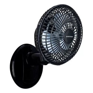 VENTILADOR MINI TURBO PRETO/PRATA 20CM 25W 220V UN. VENTIMAIS