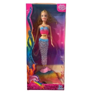 BONECA BARLINA SEREIA COM LUZ E SOM UN. HL IMPORT