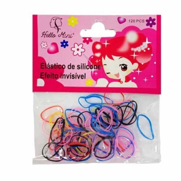 ELASTICO DE CABELO 90PCS UN. ALIANCA