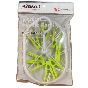 VARAL INTIMO 19X13CM DE PLASTICO CORES SORTIDAS UN. TOP IMPORTADORA