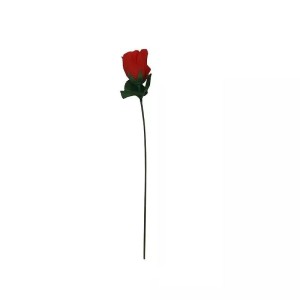 FLOR ROSA BOTAO ABERTO ARTIFICIAL 52CM CORES SORTIDAS UN. TOP IMPORTADORA