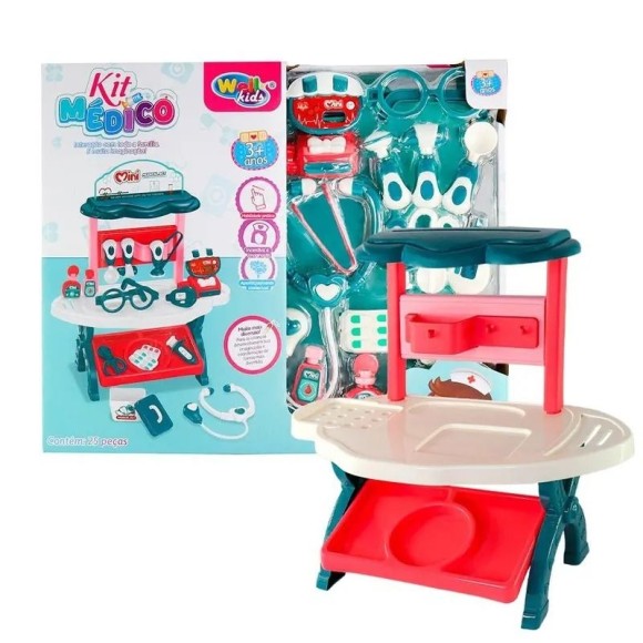 KIT MEDICO LITTLE OFFICE C/25 PCS UN. WELLMIX