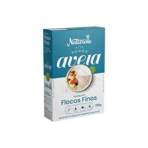 AVEIA FLOCOS FINOS 170G UN. NATURALE