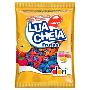 BALA LUA CHEIA FRUTAS 400G UN.