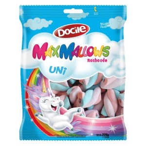 MARSHMALLOW TWIST UNICORNIO RECH BAUNILHA C/MORANGO 220G UN. DOCILE