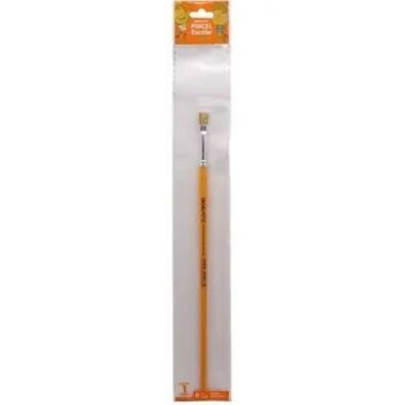 PINCEL CHATO LONGO CX C/24PCS ESCOLAR 815-08 UN.