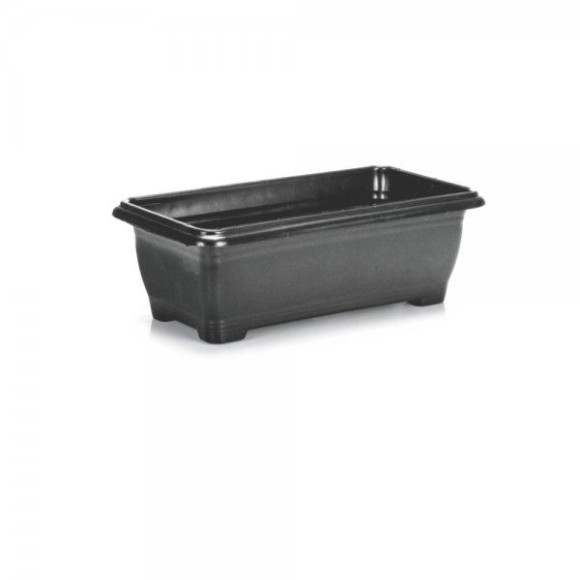 FLOREIRA PRETA 950ML 21X11,5X7CM UN.