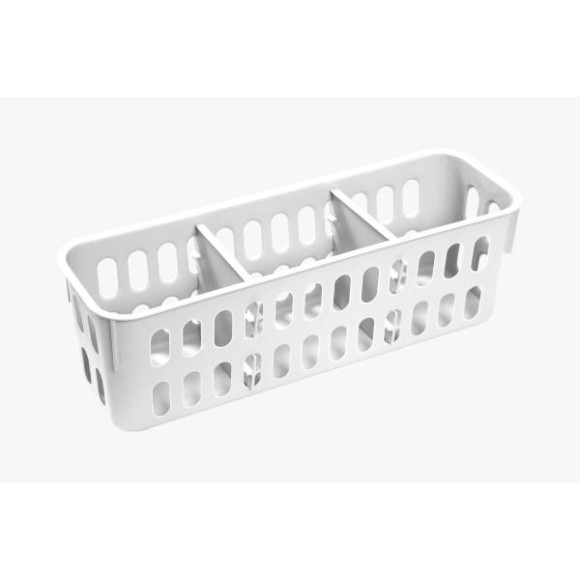 CESTO SLIM COM 2 DIVISORIAS 24X26X8CM UN.