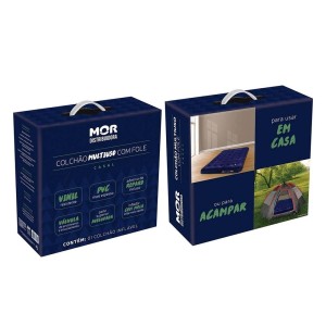 COLCHAO INFLAVEL CASAL 1,91X1,37X22CM UN.