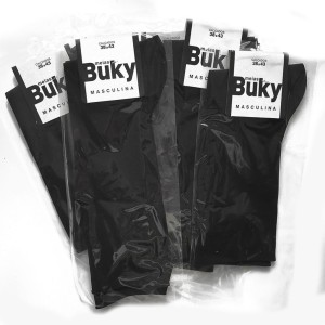 MEIA MASCULINA PAR 38-43 MEIAS BUKY UN.