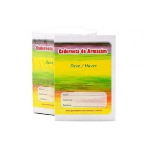 CADERNETA ARMAZEM 20FLS 1/8