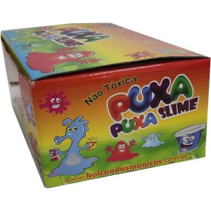 SLIME PUXA PUXA 125G DISPLAY C/12PCS UN. ARTOYS