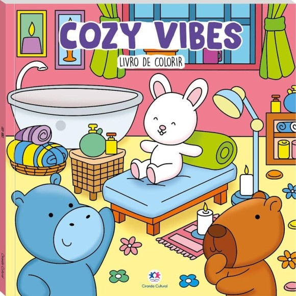 LIVRO DE COLORIR COZI VIBES UN. CIRANDA CULTURAL
