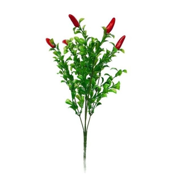 BUQUÊ PIMENTA 5FRUTAS 35CM UN.