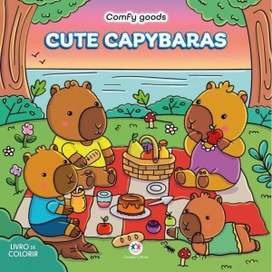 Livro Comfy Goods Cute Capybaras