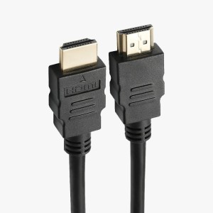 CABO HDMI-HDMI 2.0 5 METROS 4K ULTRA HD MACHO-MACHO PONTA OURO PRETO UN.