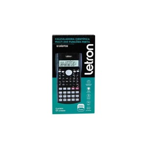 CALCULADORA CIENTIFICA 240 FUNCOES PRETA MULTI UN.