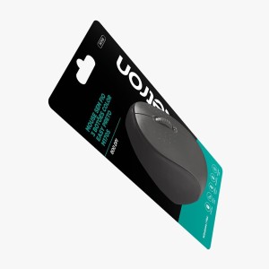 MOUSE SEM FIO 3 BOTOES 800 DPI COLOR EASY PRETO M1705 R8 UN.