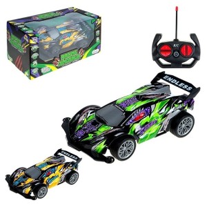 CARRO DE CONTROLE REMOTO TURBO DINO 7 FUNÇÕES ESCALA 1:16 UN. 